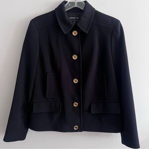 Nice Black Jones New York Collection size 14 Stretch jacket excellent co…